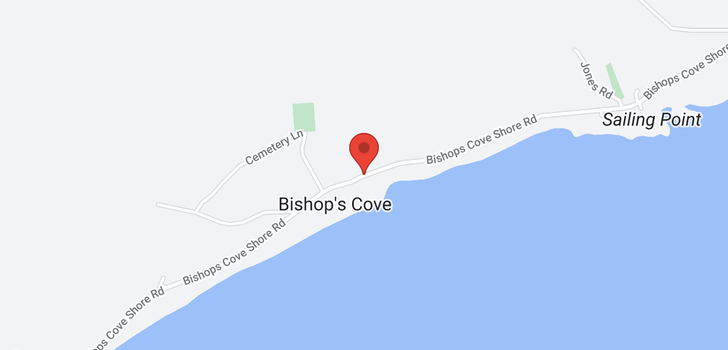 map of 347 BISHOPS COVE Road